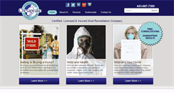 Desktop Screenshot of chesapeakemold.com
